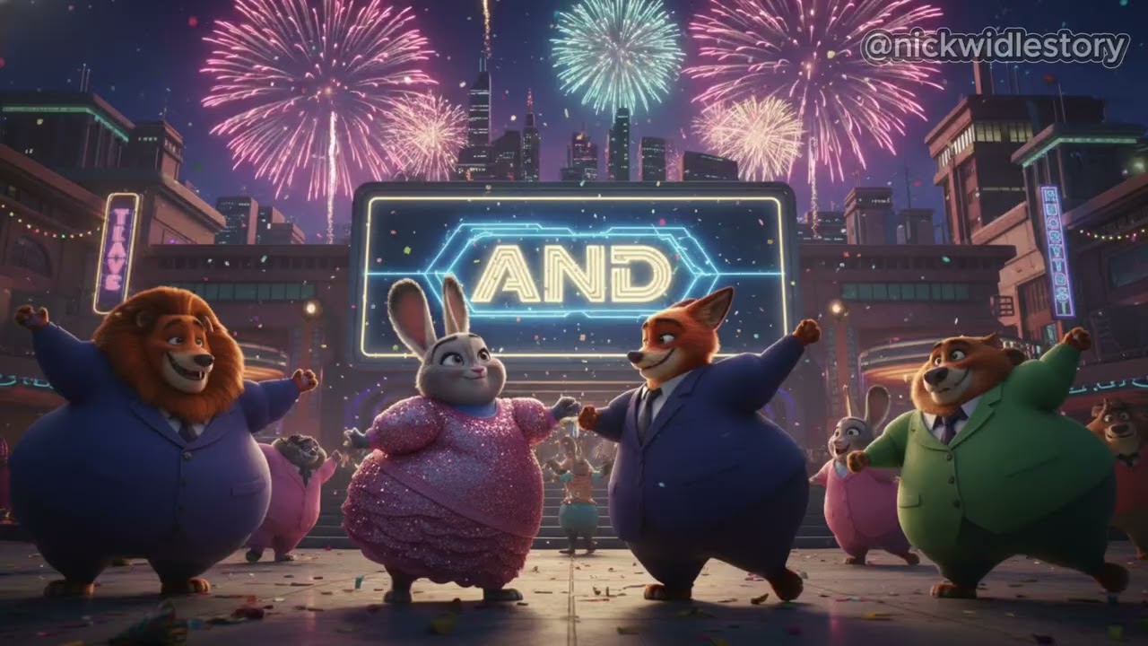 Zoo – Shakira | Image Lyrics | Funny Zootopia 2 Fat Version Music Party 🎶🦊🐰