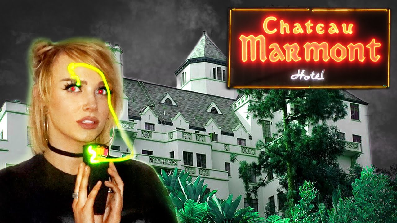 I TALKED TO A GHOST AT THE HAUNTED CHATEAU MARMONT ??