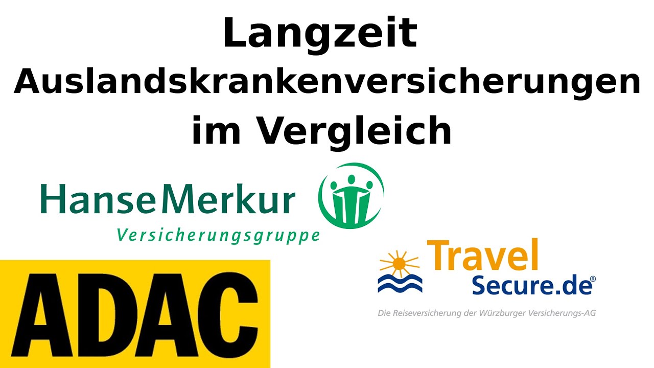 Auslandskrankenversicherungen für Backpacker im Vergleich