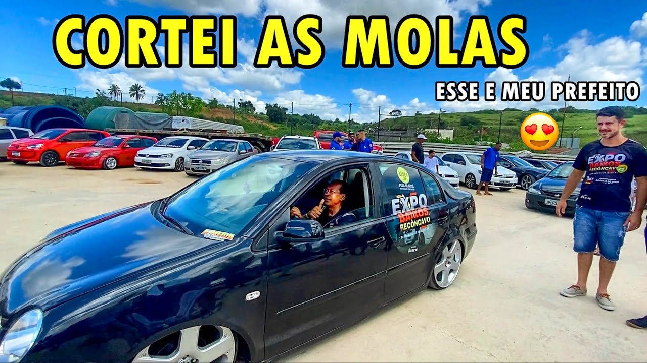 Prefeito Chegou com Carro Rebaixado no Expo Baixos do Rec&ocirc;ncavo