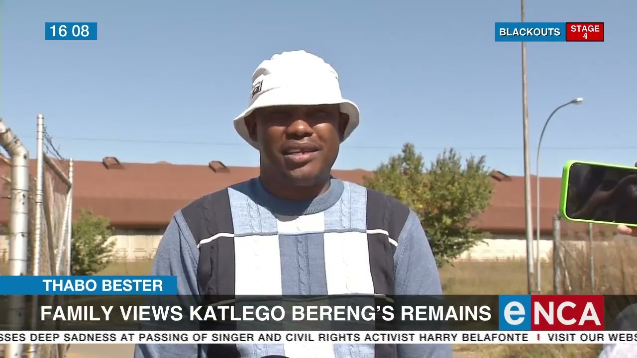 Thabo Bester | Family views Katlego Bereng's remains