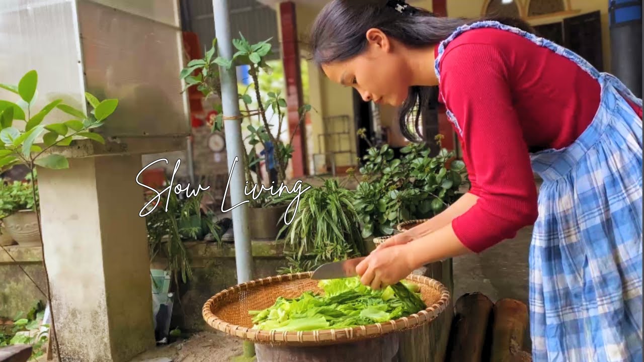 Seasonal Slow Living I Unseen Beauty of a Vietnamese Rural Market I Cooking Traditional Delicacies 🌿