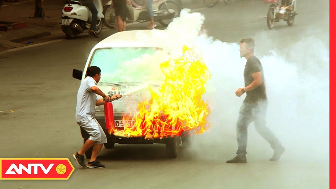 Mẹo dập lửa khi ô tô bốc cháy nhanh nhất | Kỹ năng sống [số 133] | ANTV
