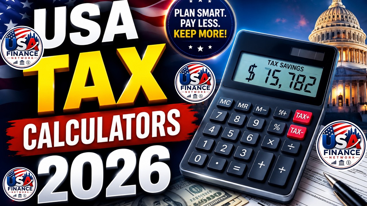 USA Best Tax Calculators 2026 | Estimate Your Tax Refund, Income Tax & IRS Payments