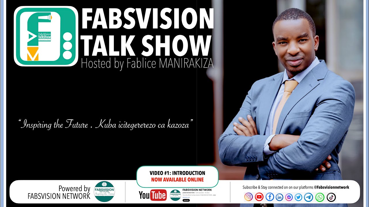 IKIGANIRO GISHASHA CA Fablice MANIRAKIZA | FABSVISION TALK SHOW