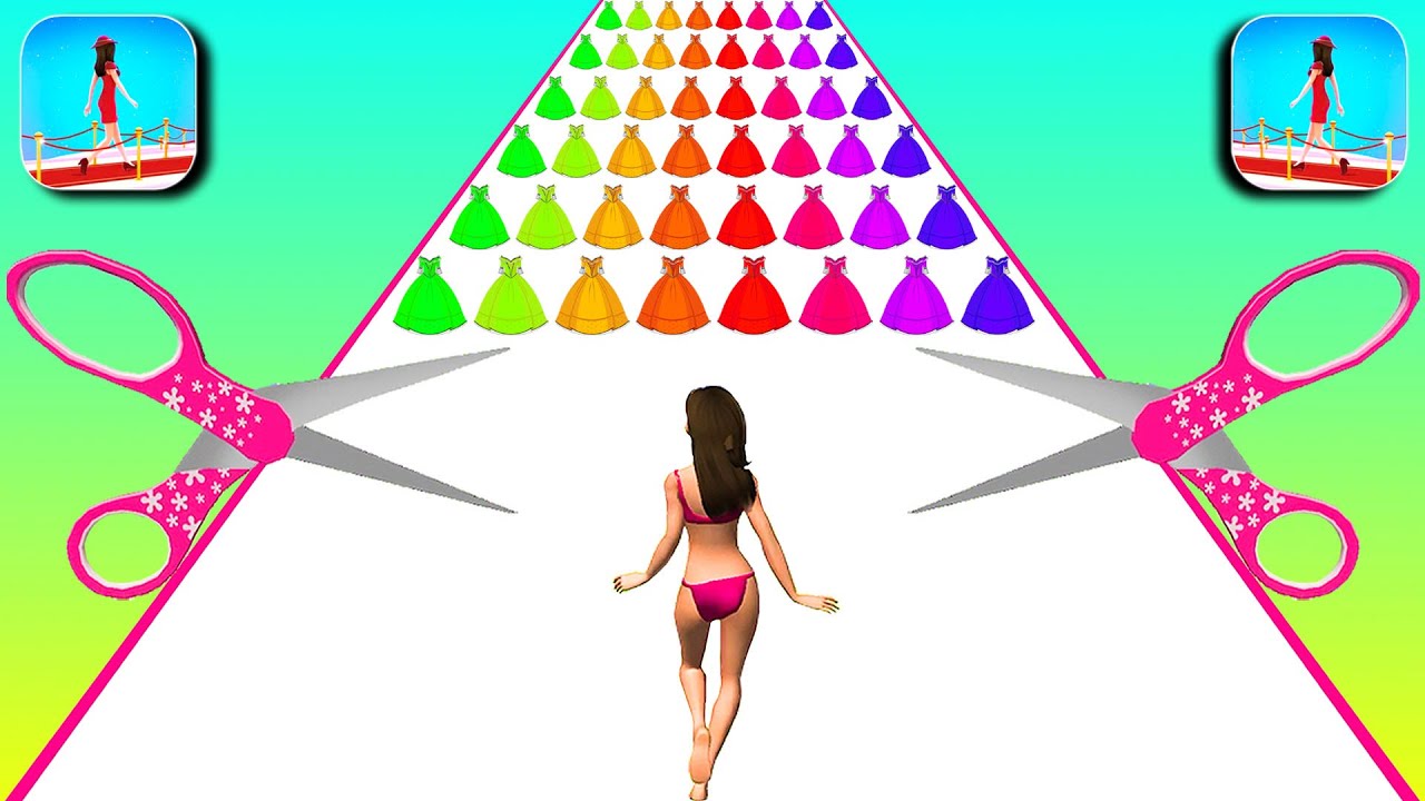 📌 Satisfying Mobile Games MAX LEVEL Playing 999 Tiktok Video Gameplay Clothes Run iOS,Android 274CPO