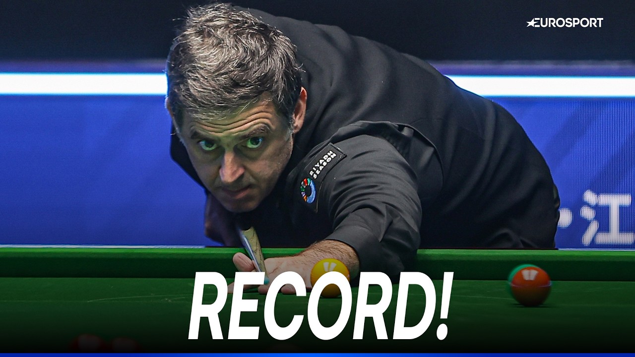 RONNIE O'SULLIVAN nella storia: serie da 153 al World Open, è record!