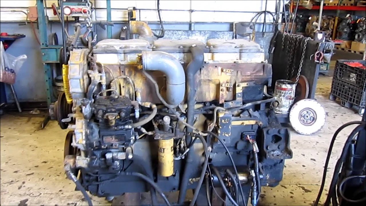 Caterpillar C15 6NZ Engine Running