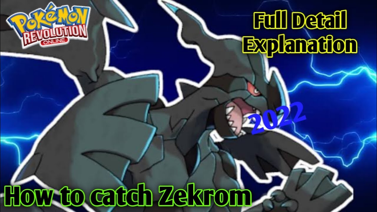 How to catch zekrom | Full Detail Video | Pokemon revolution online | Ashish171