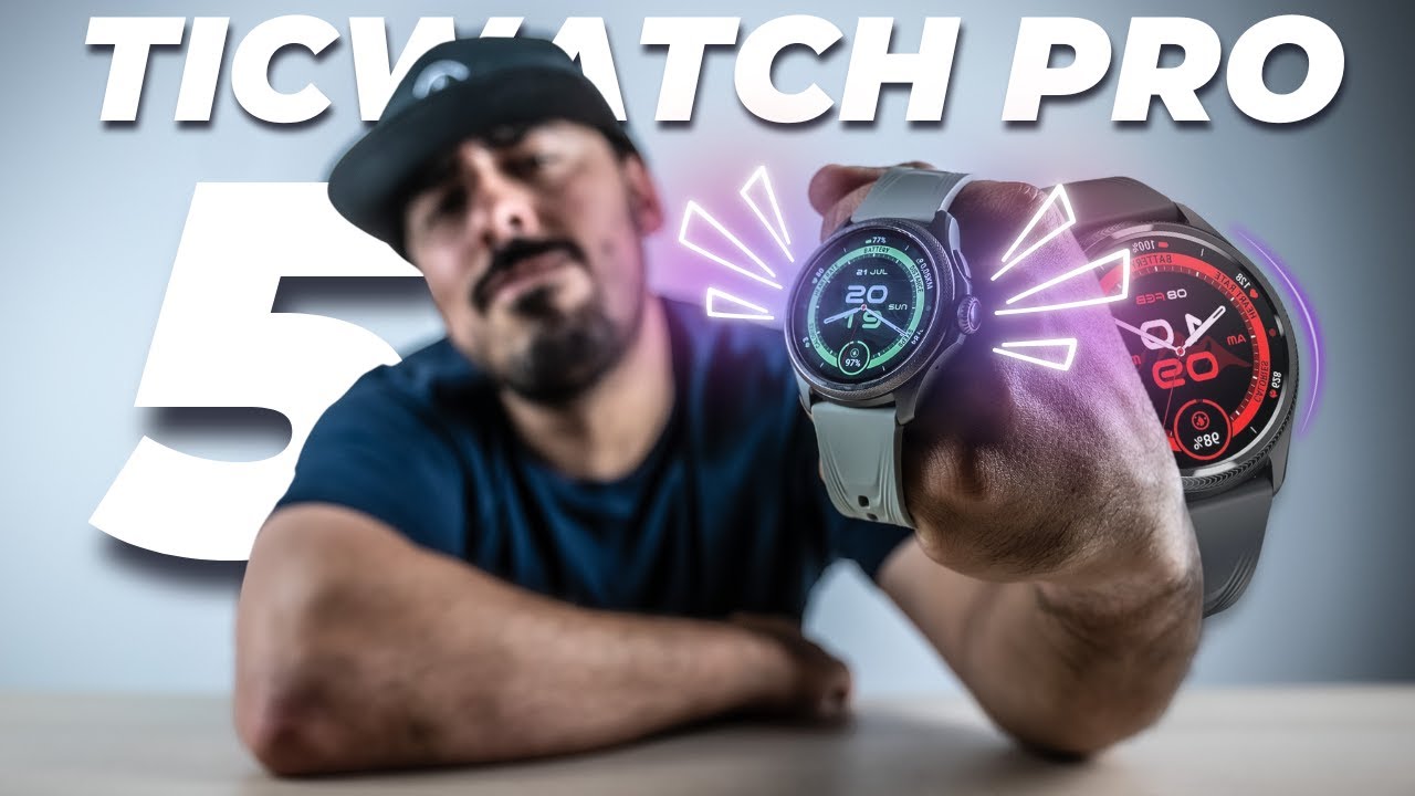 TICWATCH PRO 5 ENDURO: Um Relógio Inteligente DE VERDADE! (Unboxing e Review - Smartwatch)