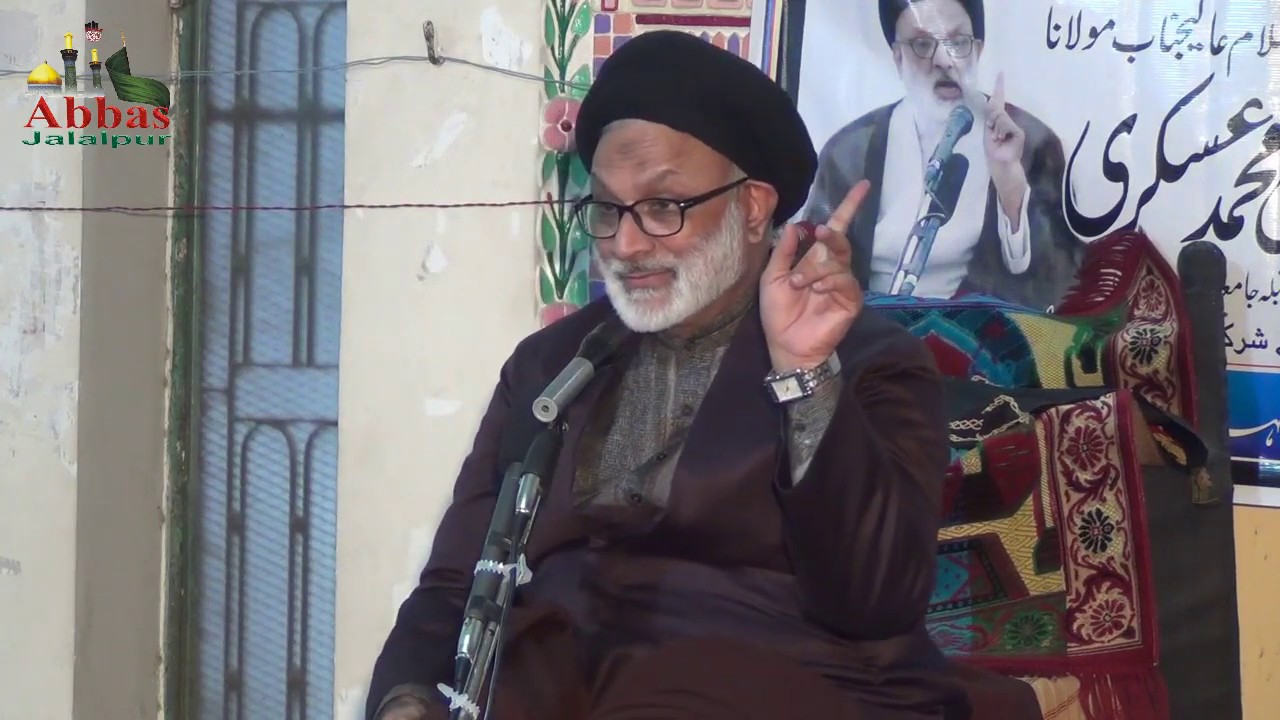 Maulana S. Qazi Mohd. Askari Delhi Majlis-e-Chehlum Mohammad Raza Marhoom Jafrabad Jalalpur