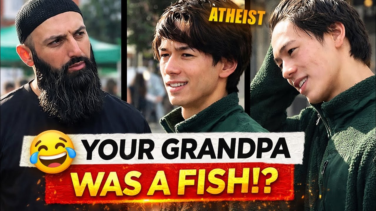 🔥“Evolution Proves God Is False!” — Atheist Confronts Muslim… And Gets ANSWERS He Wasn’t Ready For!