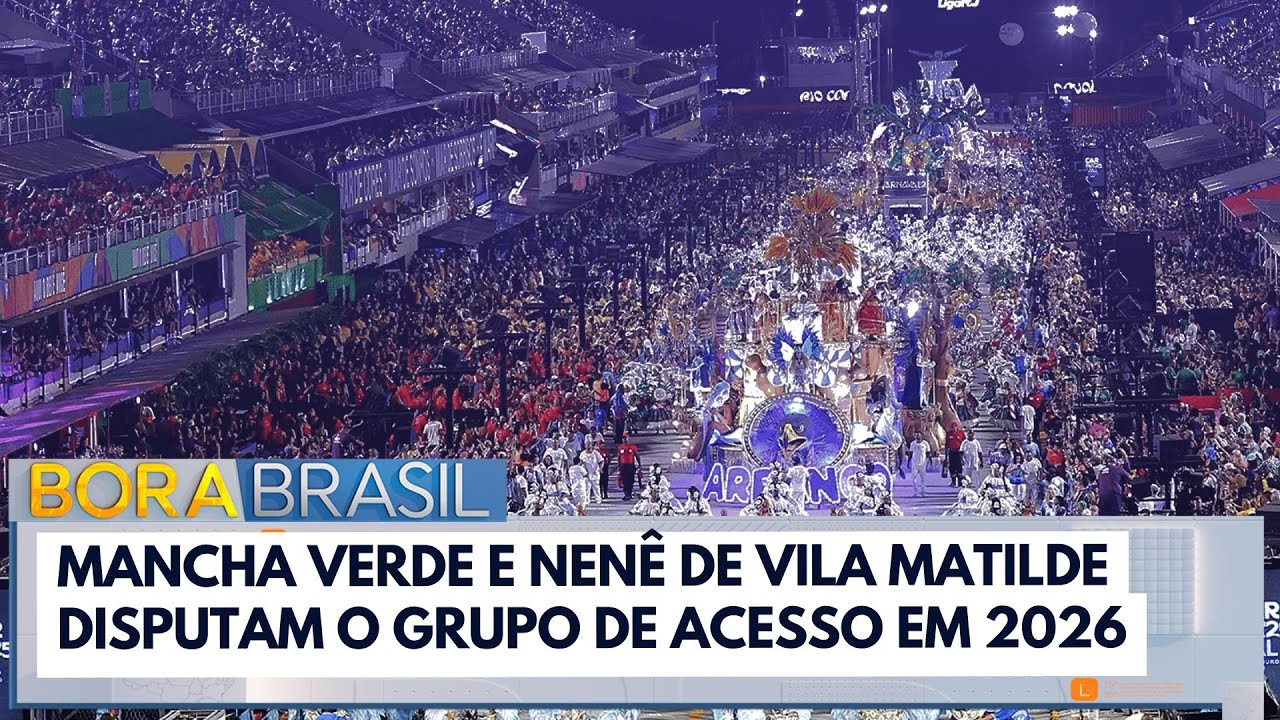 Escolas campeãs do Carnaval de SP disputam para retornar à elite | Bora Brasil