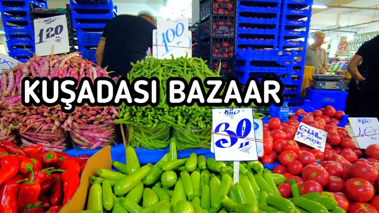 KUŞADASI BAZAAR TÜRKIYE | June 3, 2025 | 4k UHD 60fps