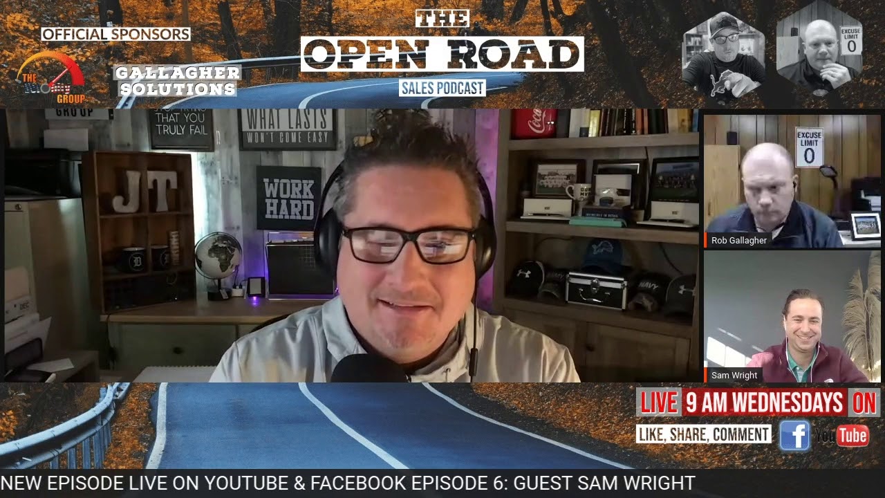 The UP! App's Sam Wright on The Open Road Sales Podcast
