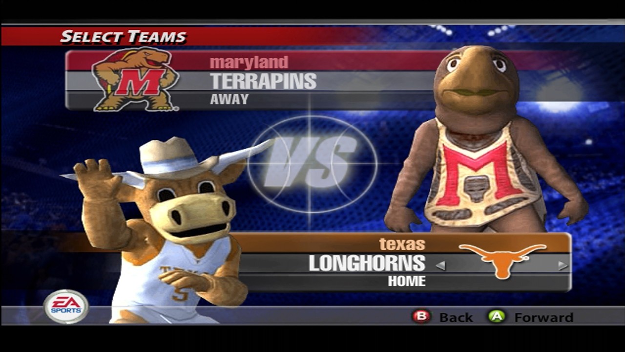 Maryland Terrapins @ Texas Longhorns | NCAA March Madness 2005 Gameplay
