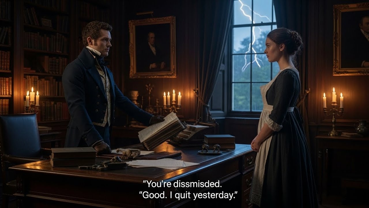 💔 'YOU'RE DISMISSED,' HE SAID  'GOOD,' SHE REPLIED—'I QUIT YESTERDAY ' HE WENT PALE