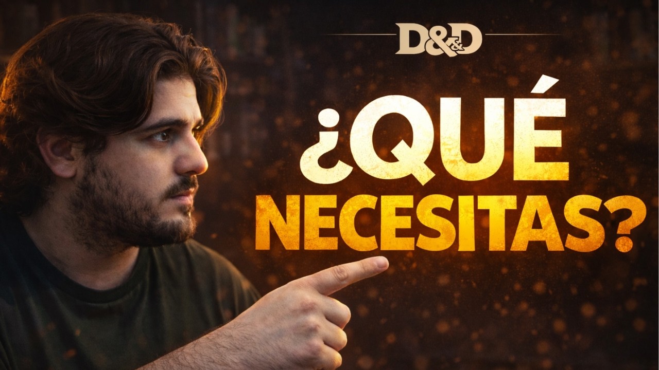Qué necesitas para tu primera partida de DnD (DM y jugador)