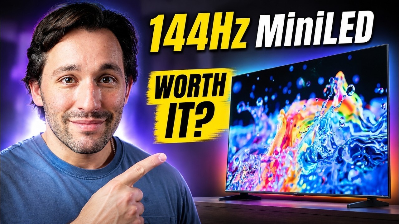 Hisense U6SF Pro: Ten telewizor 144Hz MiniLED jest DUŻO lepszy, niż się spodziewałem!