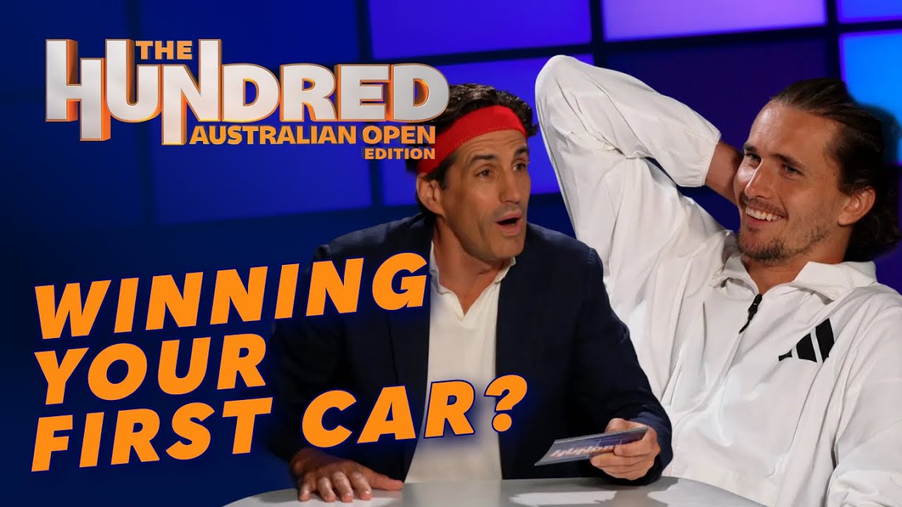 Alexander Zverev's WILD first car story | AO 2026 | Wide World of Sports