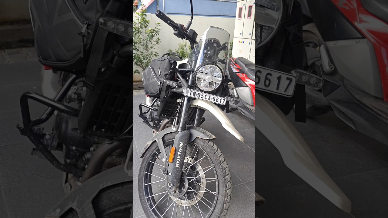 Himalayan 450 Crash Bar Bags#adventure
