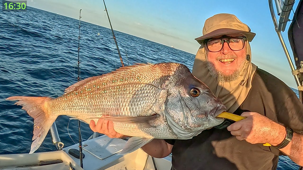 What's biting inshore Sunshine Coast QLD late autumn 2025.  80cm snapper.