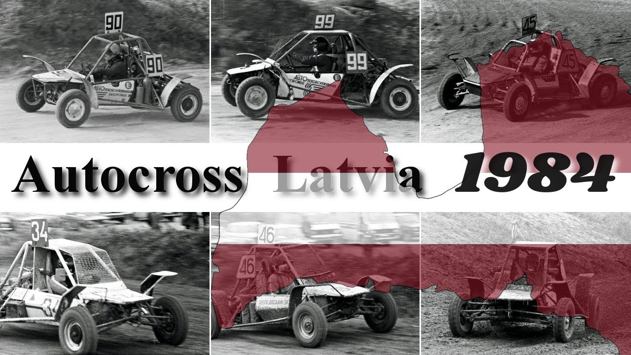 Автокросс Латвия - Огре 1984 (фото) Autokross Latvija nacionālā komanda PSRS