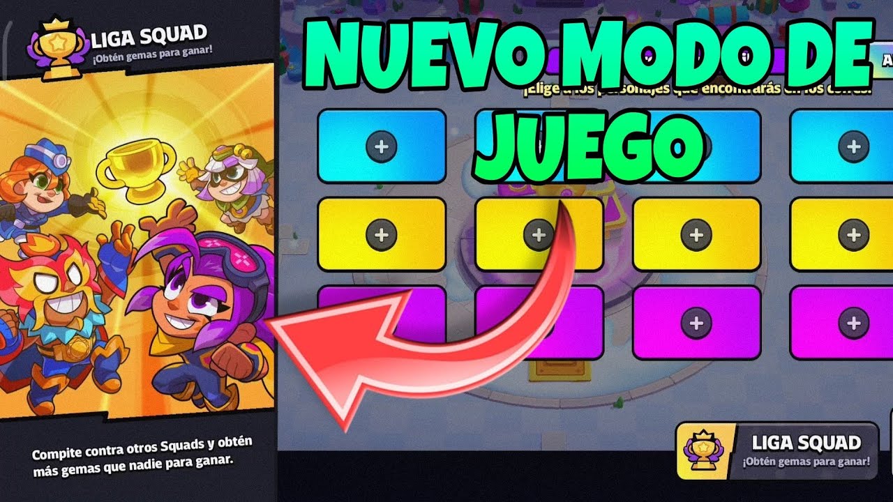 JUGANDO el NUEVO MODO DE JUEGO LIGA SQUAD de SQUAD BUSTERS