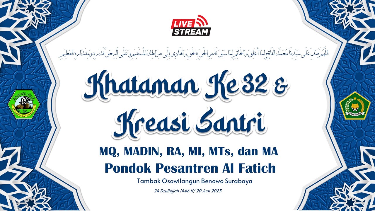 Khataman Ke 32 & Kreasi Santri PP Al Fatich