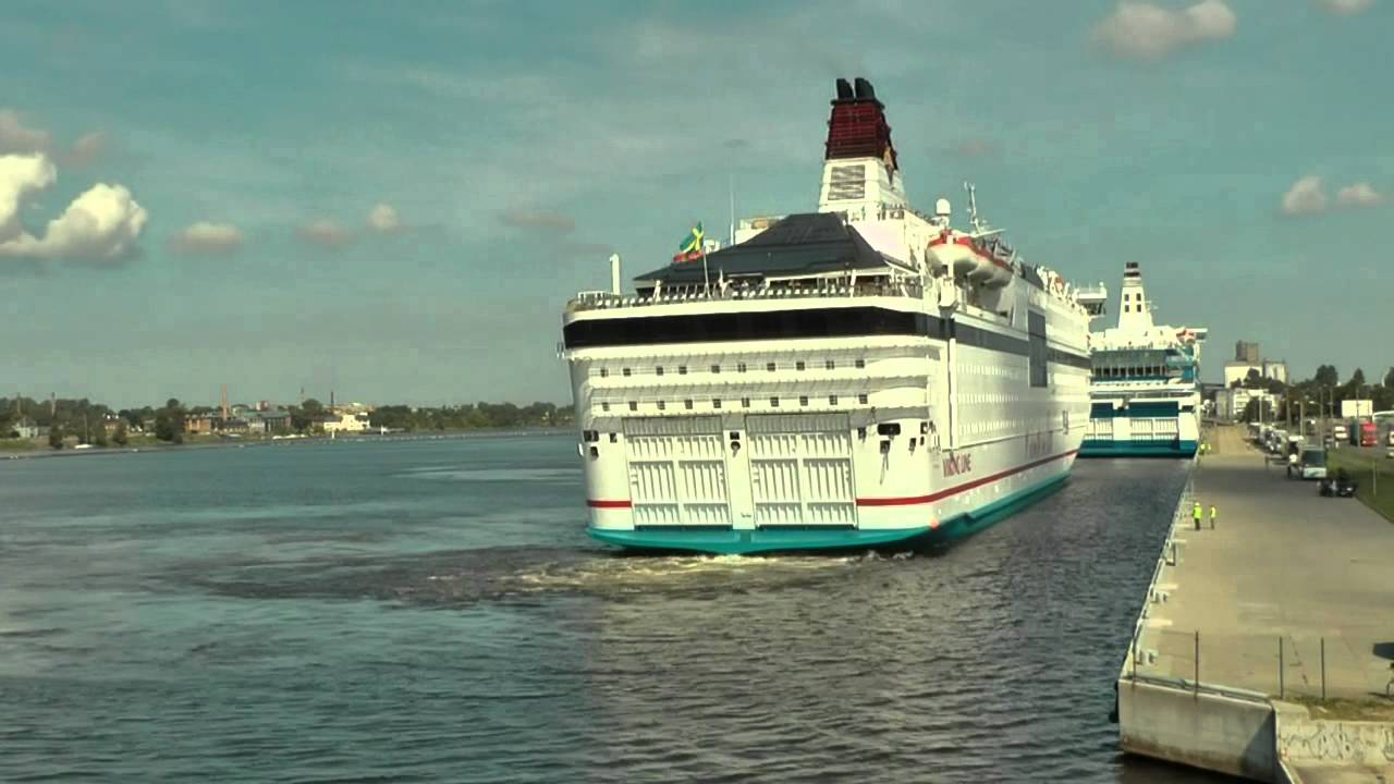 Port of Riga timelapse