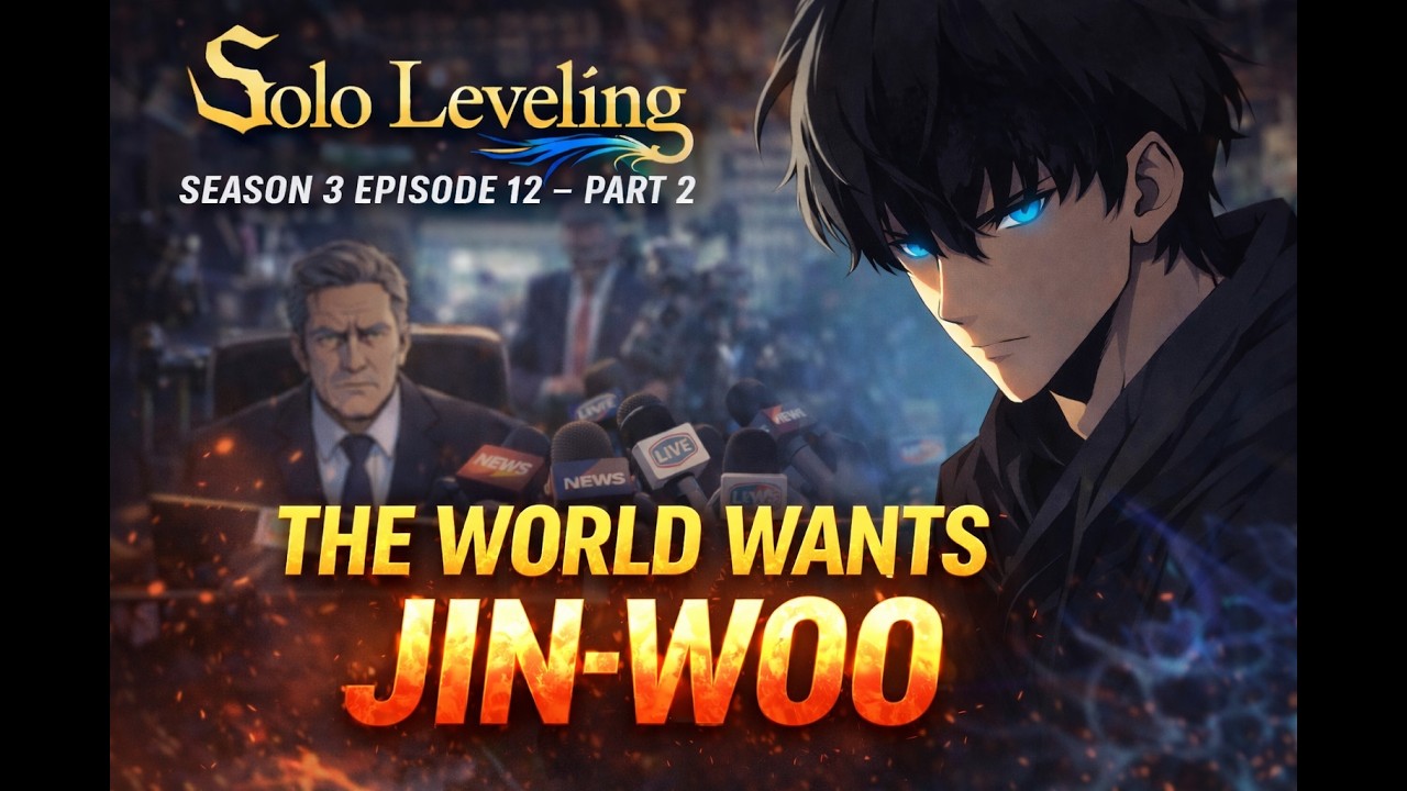 Solo Leveling Season 3 Episode 12 – Part 2 | The World Wants Jin-Woo