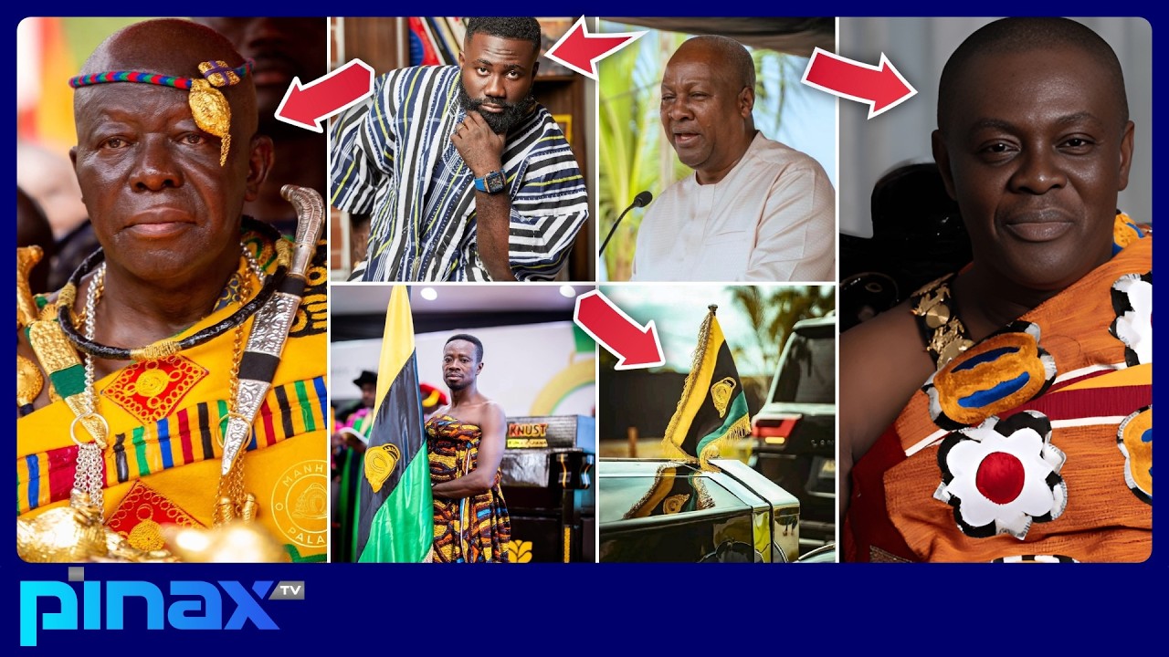 🔥SHOWDOWN! No Nonsense Otumfuo's Son RUBBISHES Dormaahene's Report to Mahama Over Flag Usage