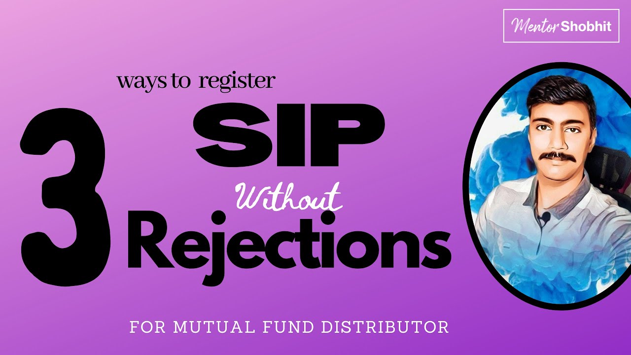 SIP registration through KFintech & CAMS portal | Paperless (Hindi)