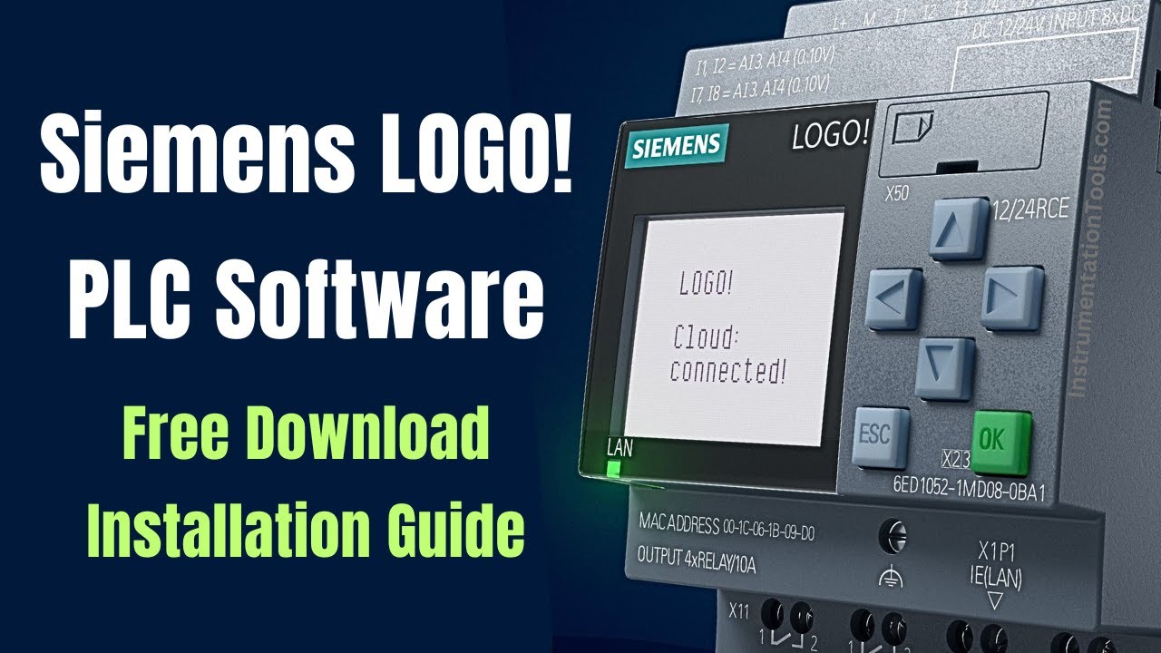 Программное обеспечение Siemens LOGO PLC: бесплатное руководство по загрузке и установке