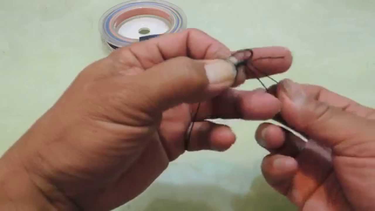 釣線綁法 ＜19＞透零綁法