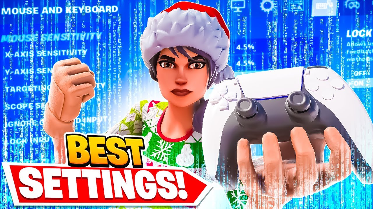 The BEST CONTROLLER SETTINGS for Fortnite Chapter 4 | Okis