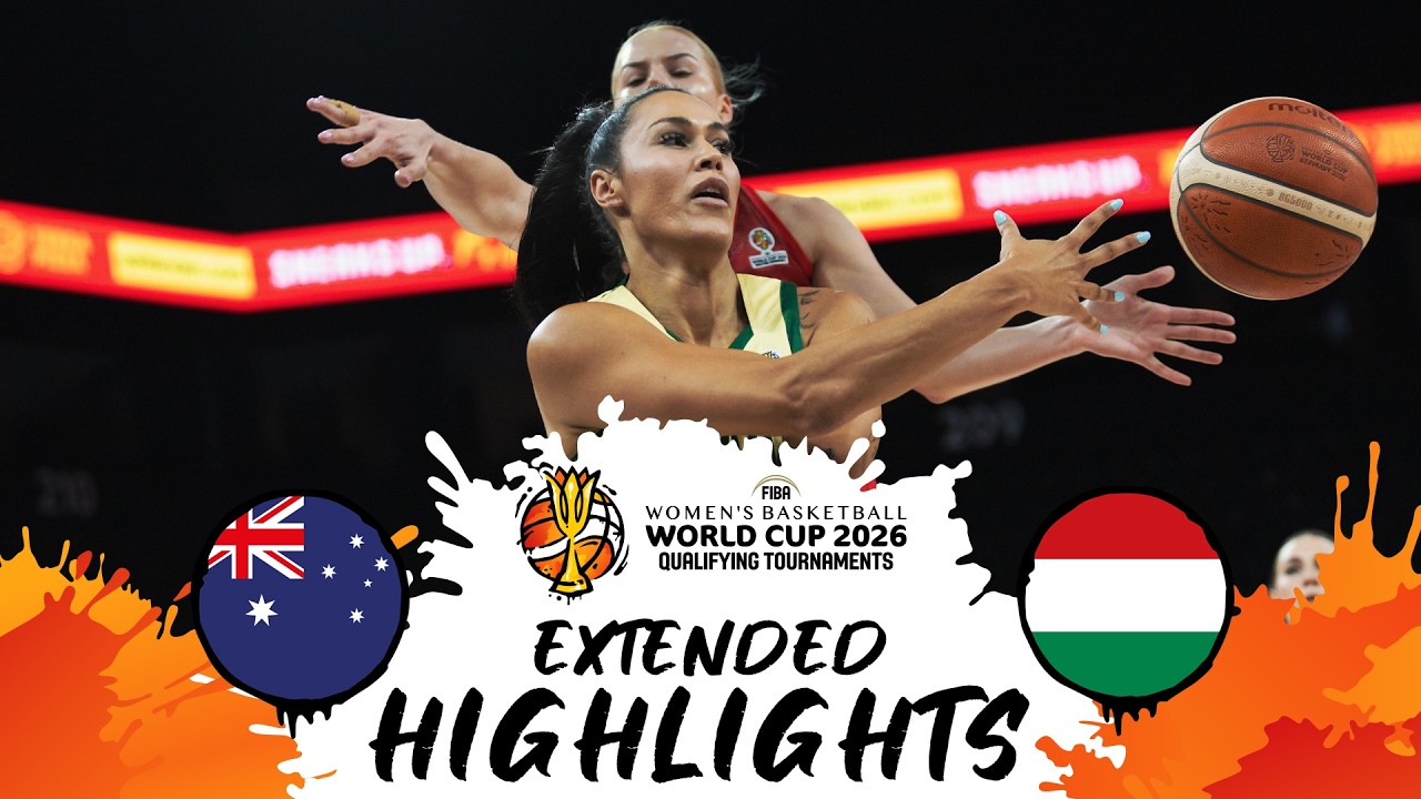Australia 🇦🇺 v Hungary 🇭🇺 | Extended Highlights | #FIBAWWC 2026 Qualifying Tournament