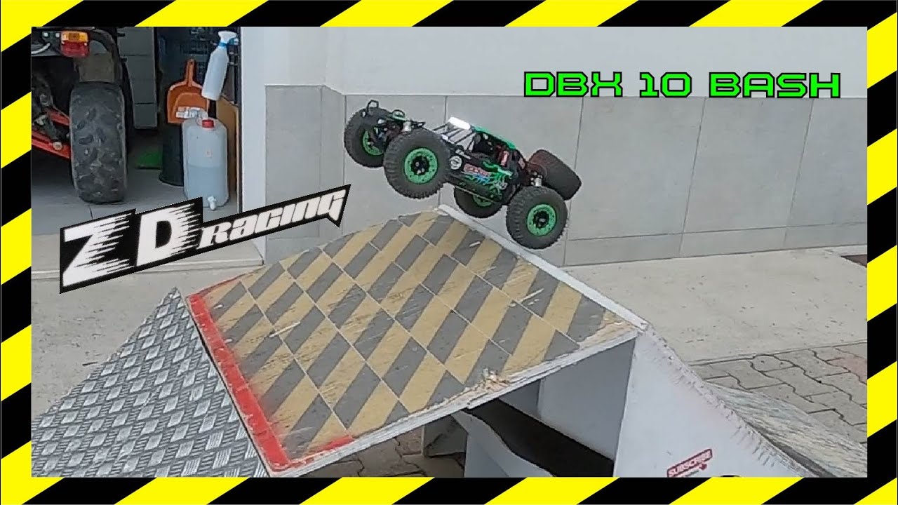 ZD Racing rc 1/10 desert buggy DBX 10 3s freestyle and bashing