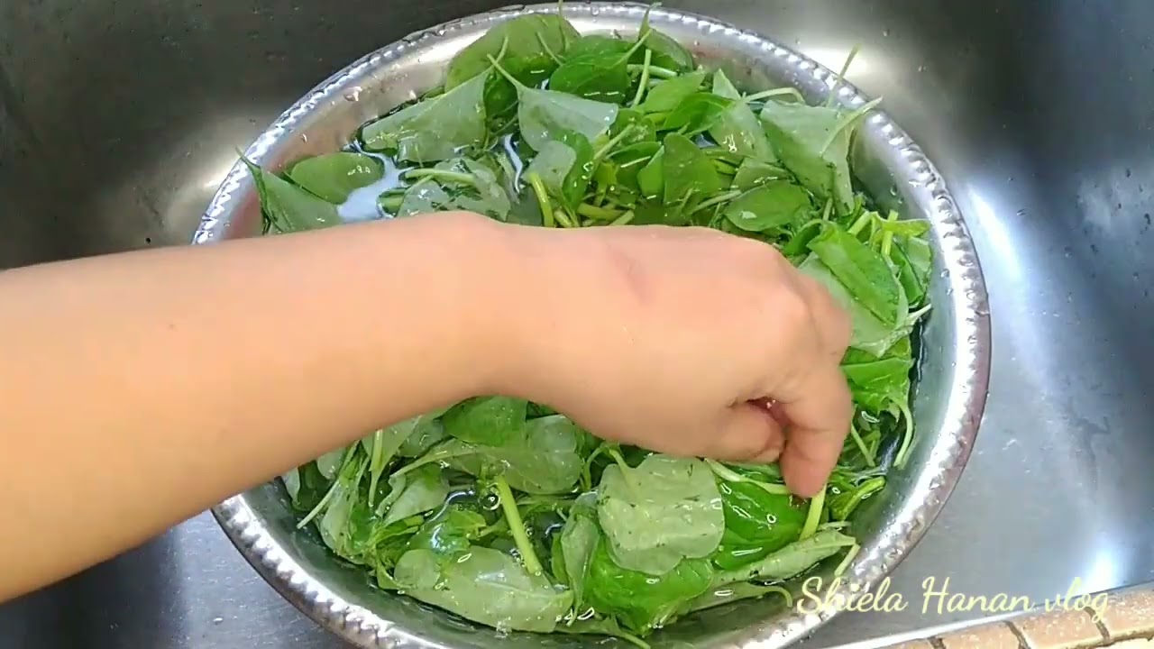 How to wash Spinach before cooking?