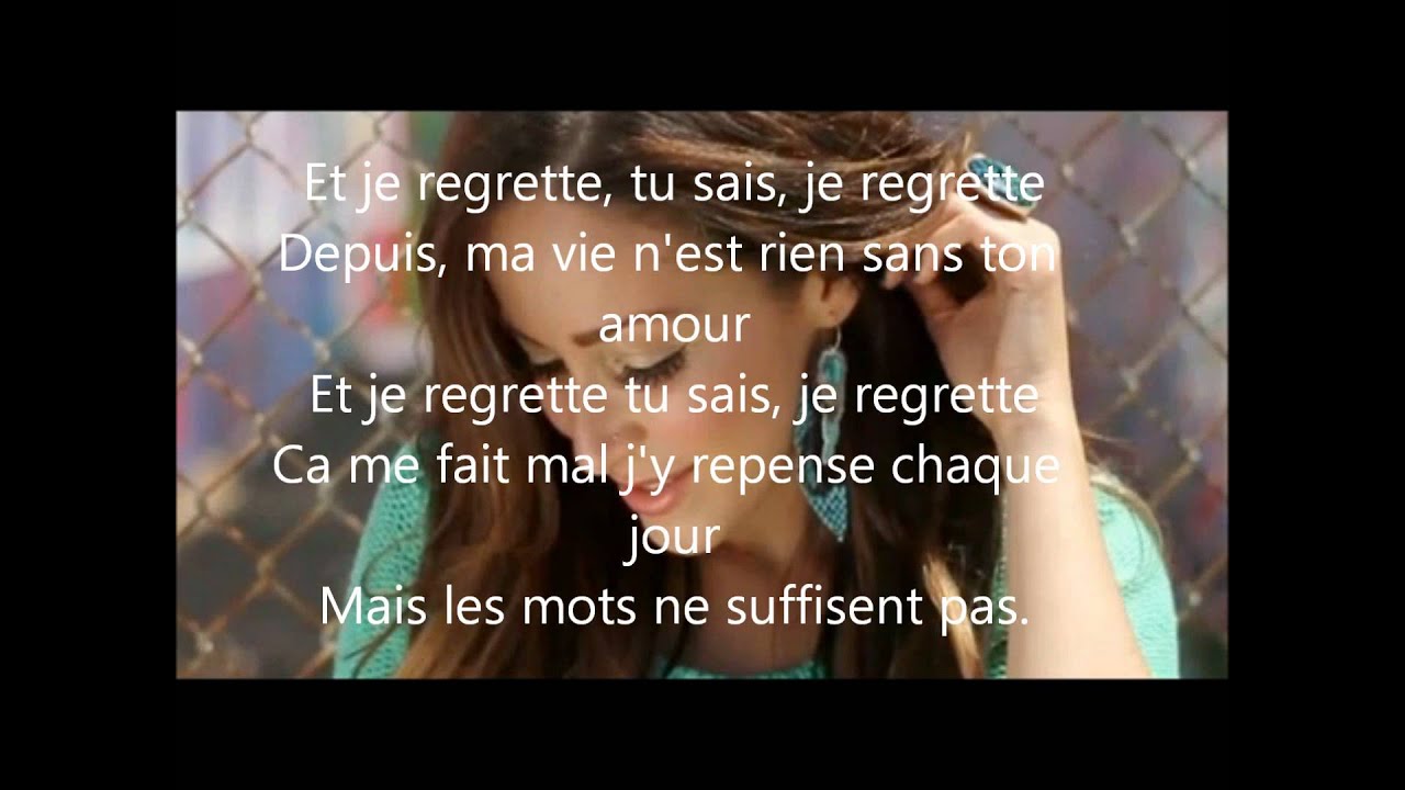 Kenza - Farah ; Je regrette