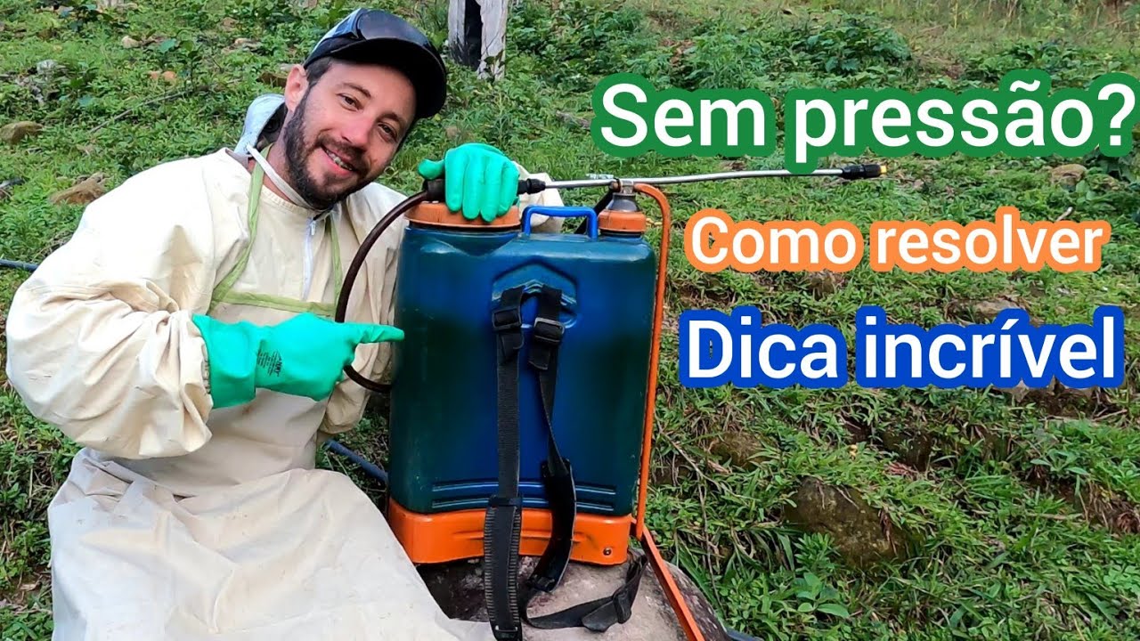 manutenção do pulverizador costal,JACTO PJH 20 LITROS #faça você mesmo