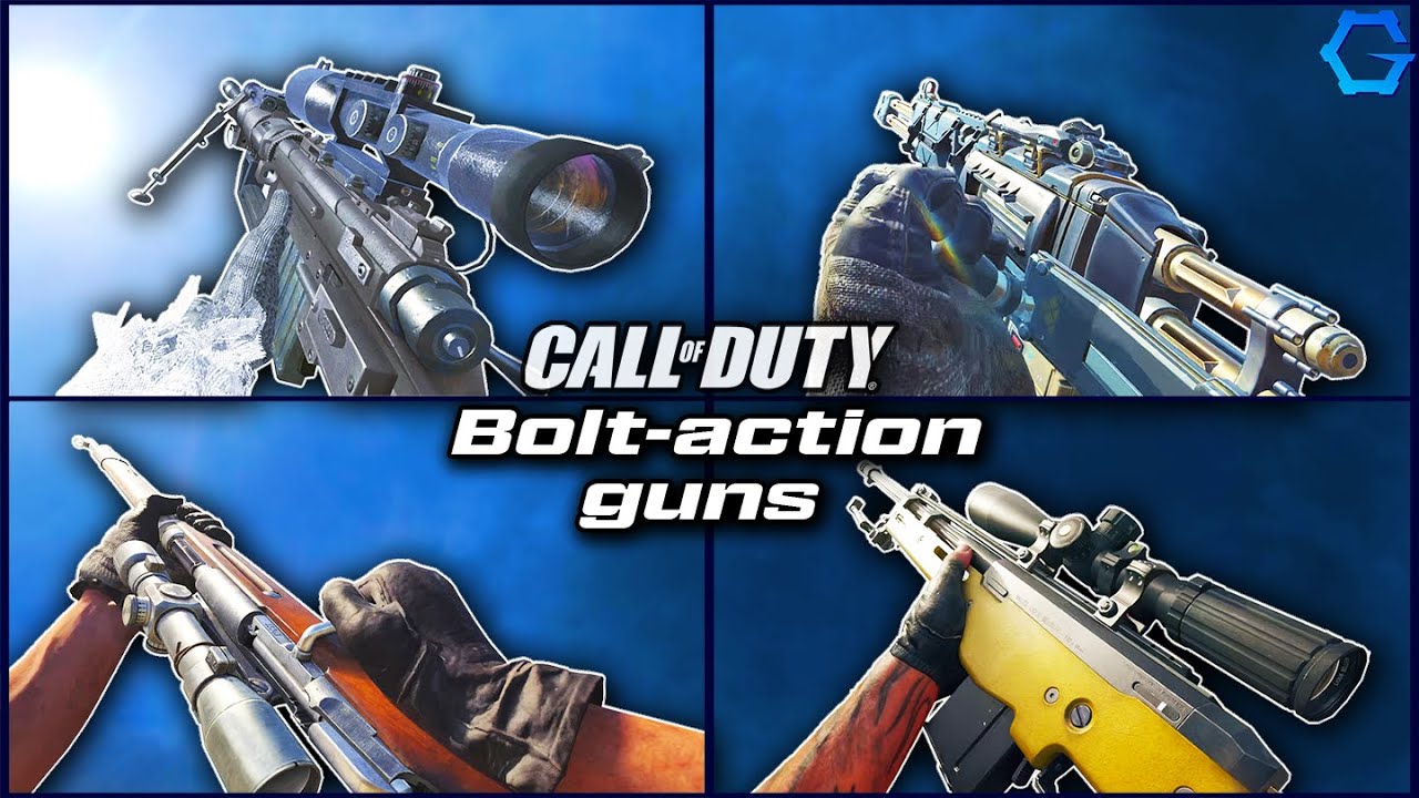 Call of Duty's Bolt-action Guns!