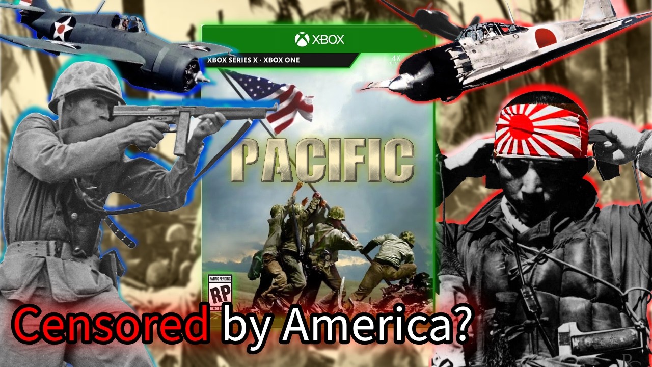 Why is the Pacific War not depicted in many WW2 games?