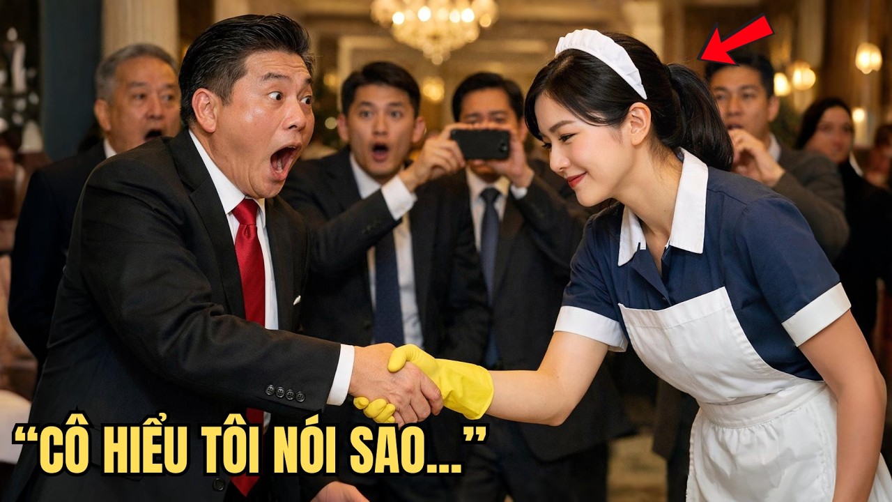 Giám đốc đứng hình vì không hiểu tiếng Trung – Cô lao công nghèo lên tiếng khiến ai cũng sững sờ!
