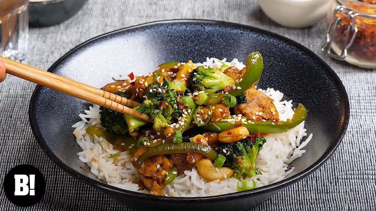 Protein Packed Teriyaki Tempeh!