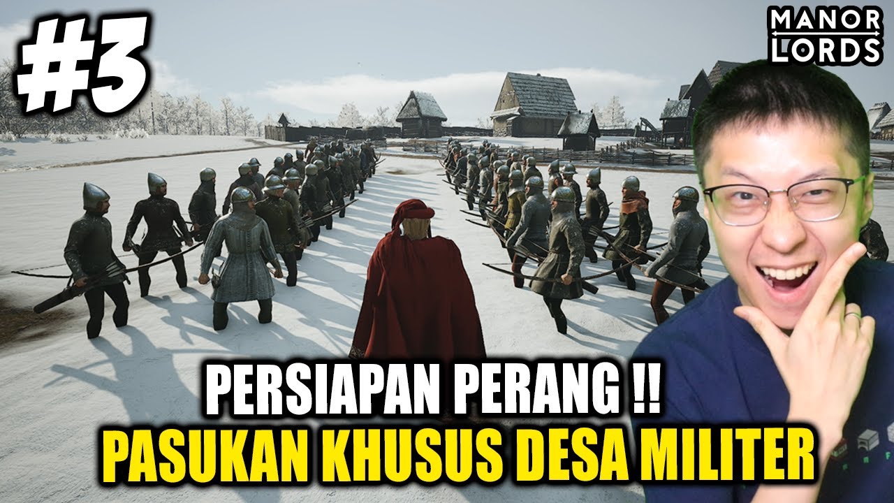 Desa Kita Rekrut Pasukan Khusus! Menuju Kaya RAYA! - Manor Lords 2 Indonesia - Part 3