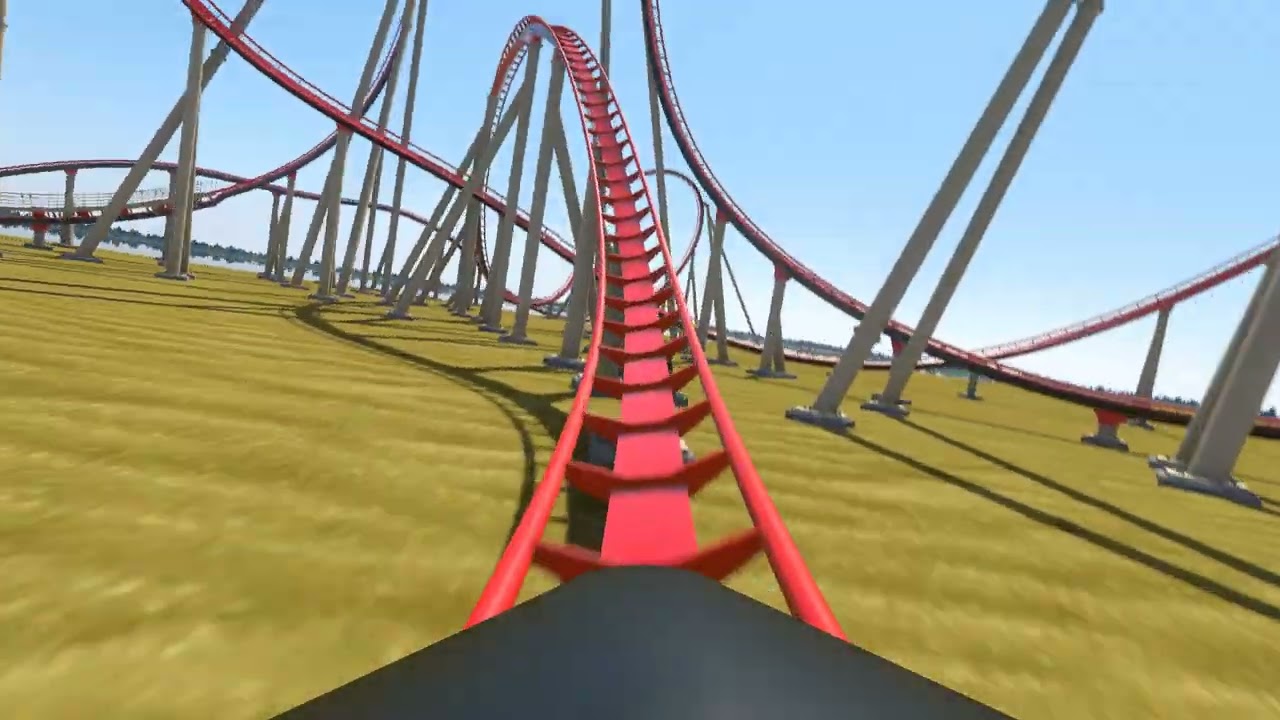 [Nolimits 2] Beach Blaster - B&M Surf Coaster (HD POV)