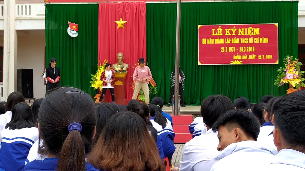 Tiết mục nhảy của các dance trường thpt hoằng hóa 2