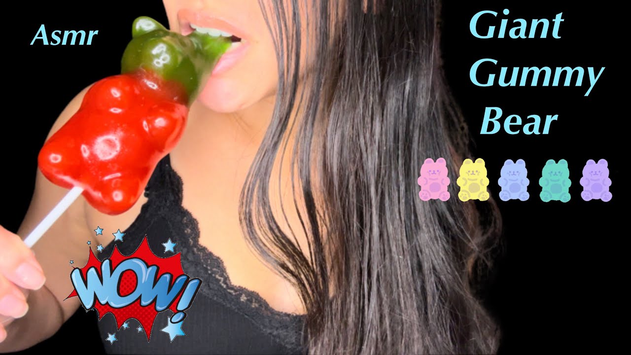 Asmr Worlds Largest Gummy Bear No Talking
