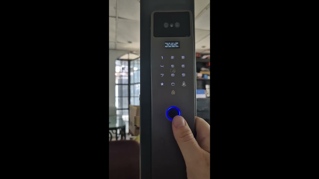 Configuración de cerradura electrónica 